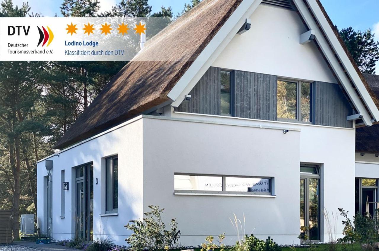 Ferienhaus Lodino Lodge Mit Sauna Und Kamin Loddin Zewnętrze zdjęcie